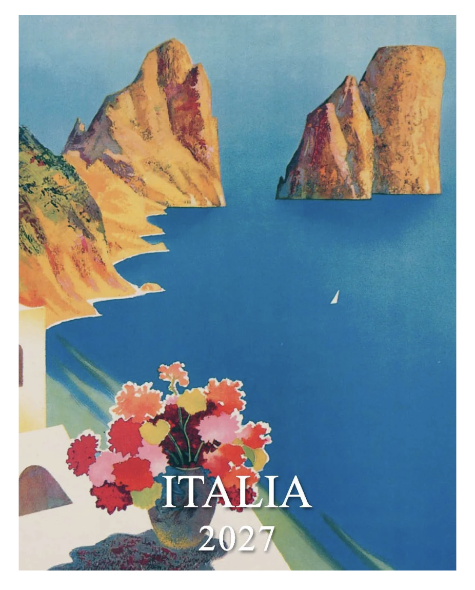 IFI 2027 Desk Calendar - Italia