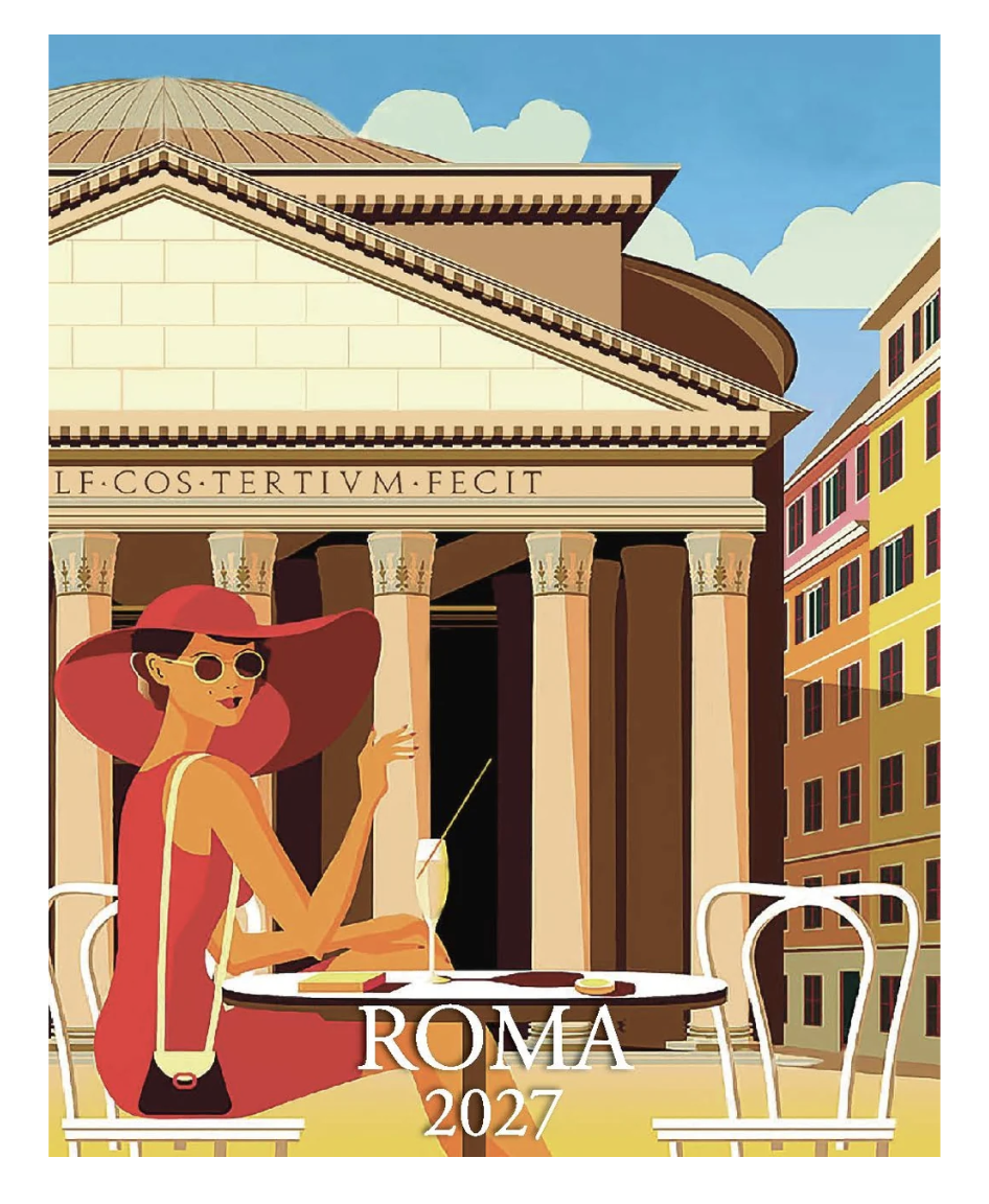 IFI 2027 Desk Calendar - Roma