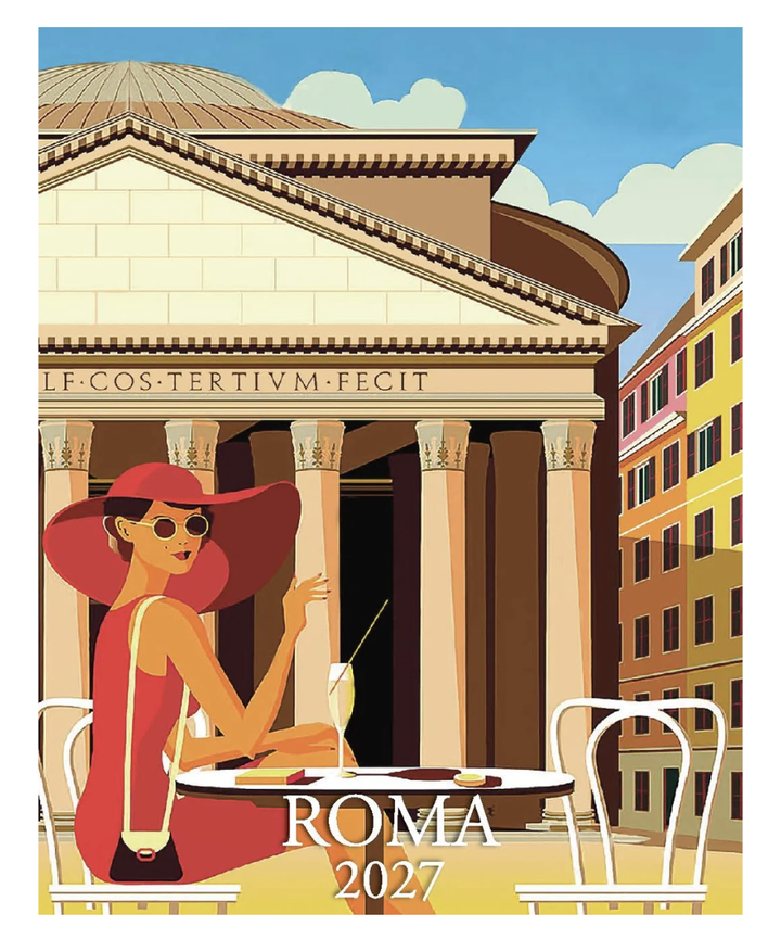 IFI 2027 Desk Calendar - Roma
