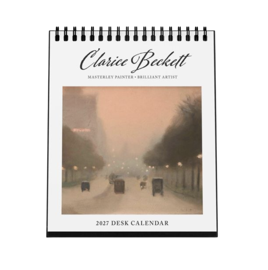 BIP 2027 Desk Calendar - Clarice Beckett