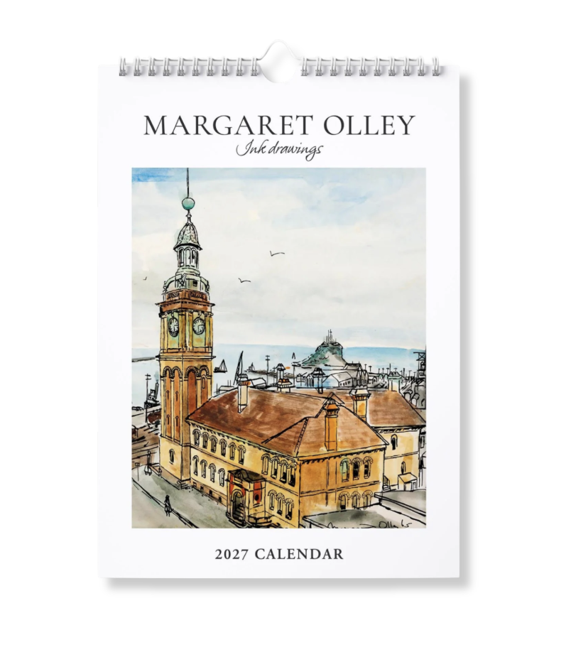 BIP 2027 Wall Calendar - Margaret Olley Ink Drawings