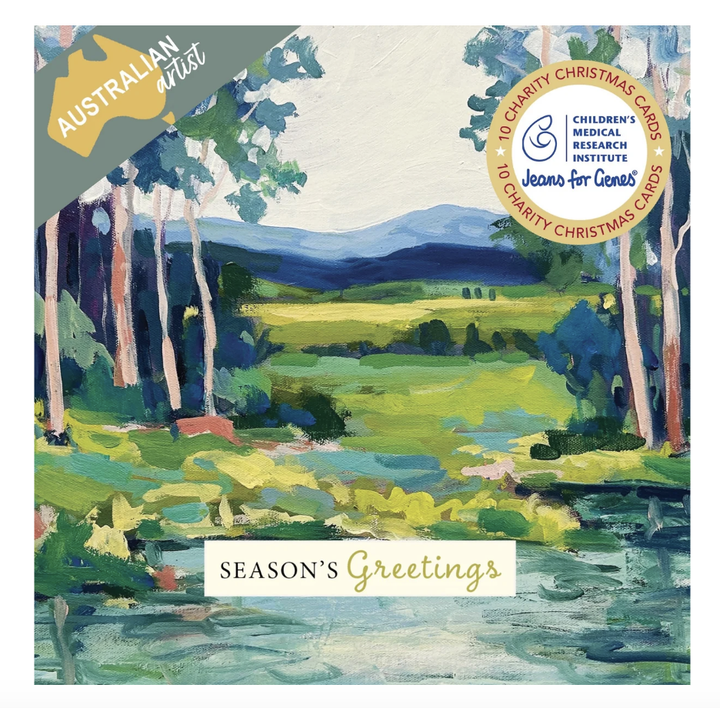 Christmas Card Wallet - CMRI - Australian Christmas Serenity