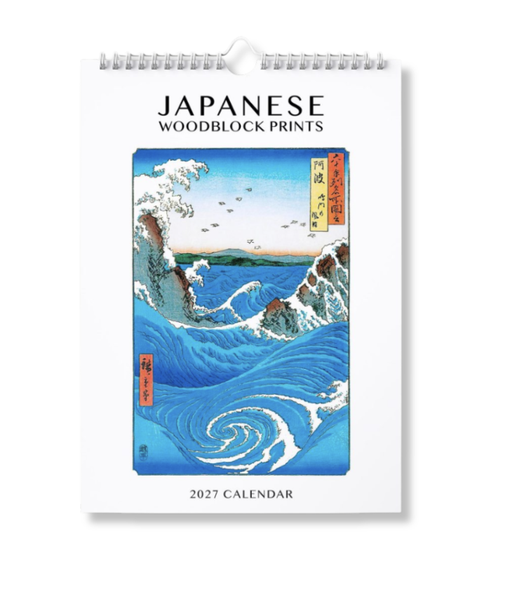 BIP 2027 Wall Calendar - Japanese Woodblock Prints