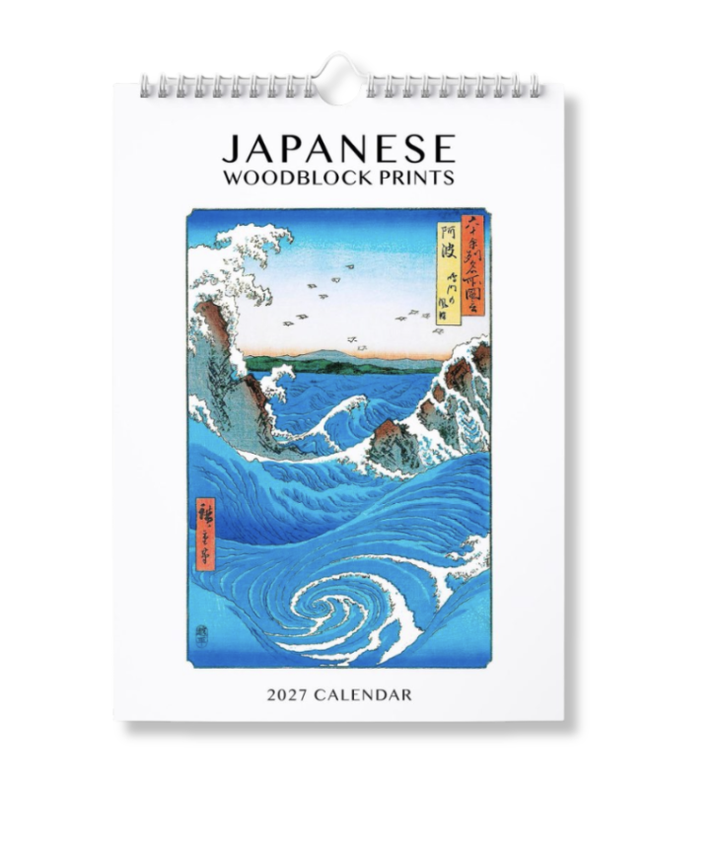 BIP 2027 Wall Calendar - Japanese Woodblock Prints
