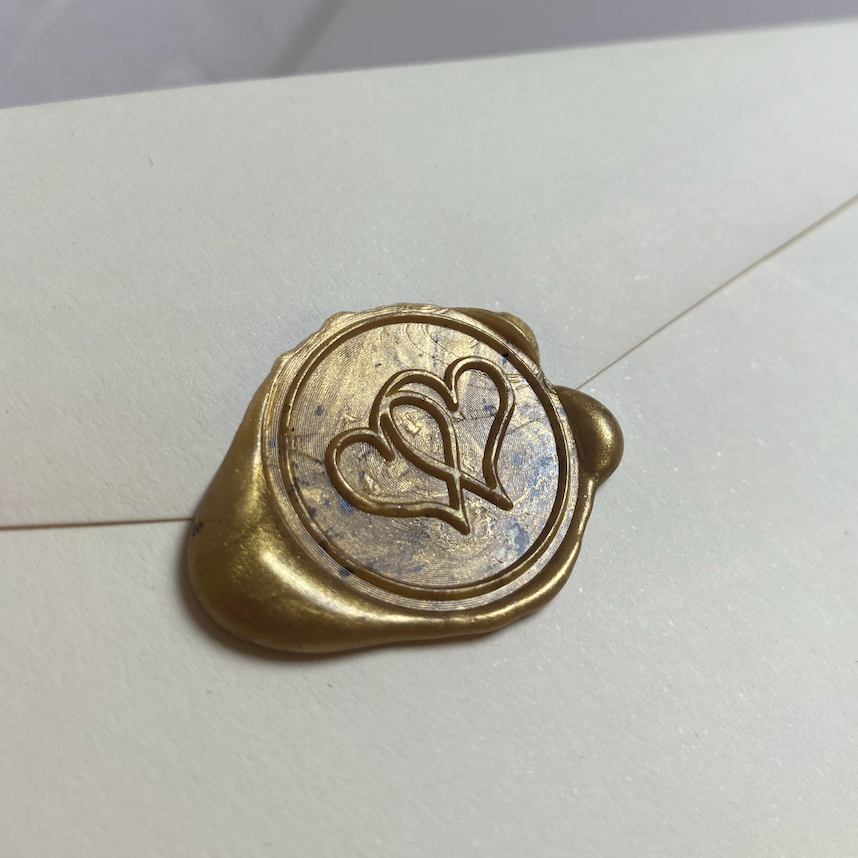 Wax Stamp Letter - V