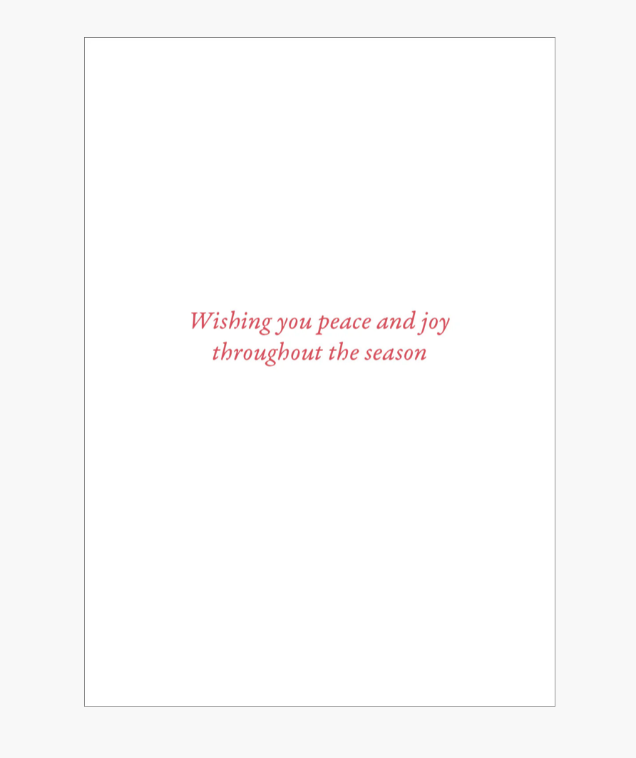 Small Boxed Christmas Cards - Spirit of Peace