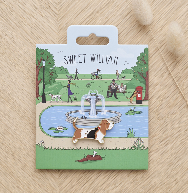 Dog Pin -  Basset Hound