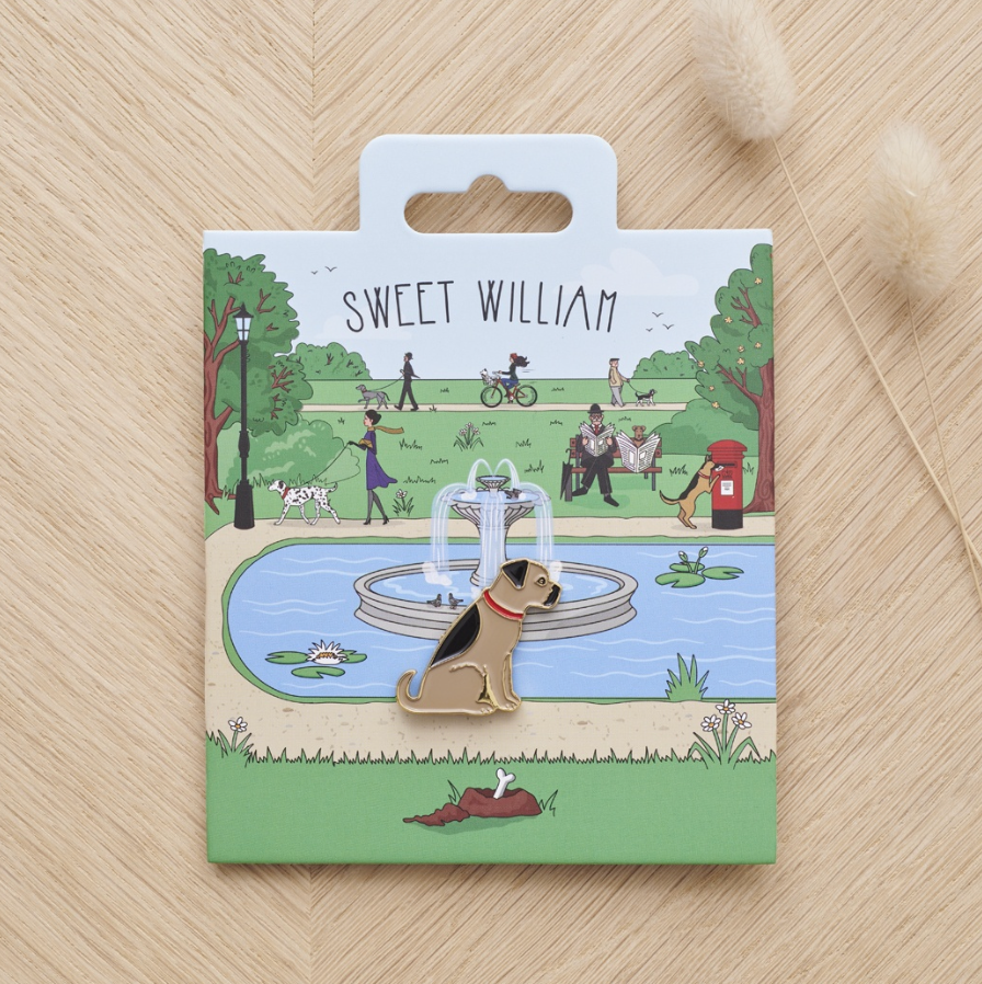Dog Pin -  Border Terrier