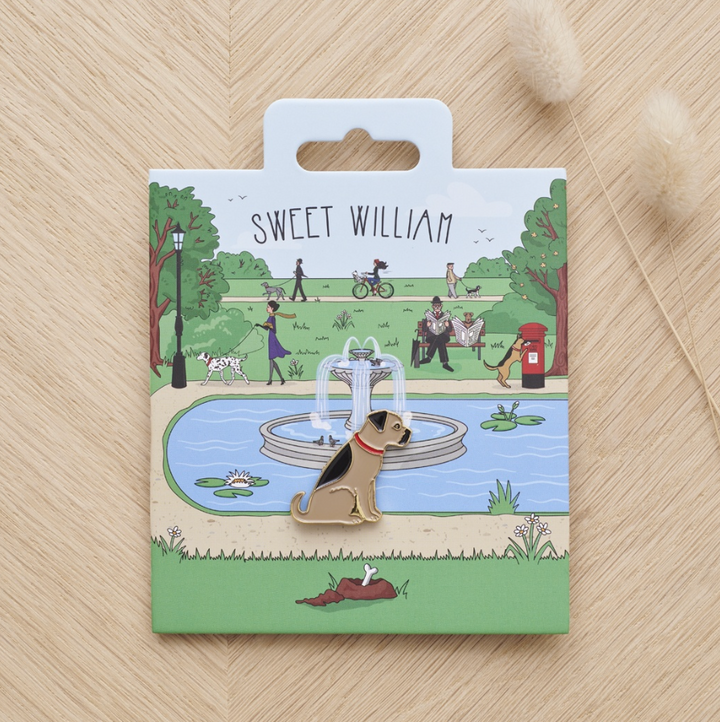 Dog Pin -  Border Terrier