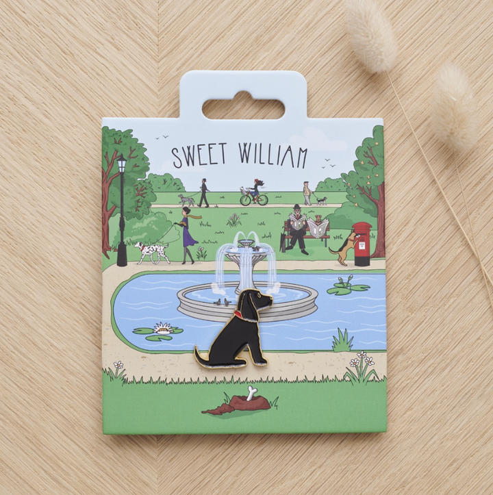 Dog Pin -  Cocker Spaniel Black