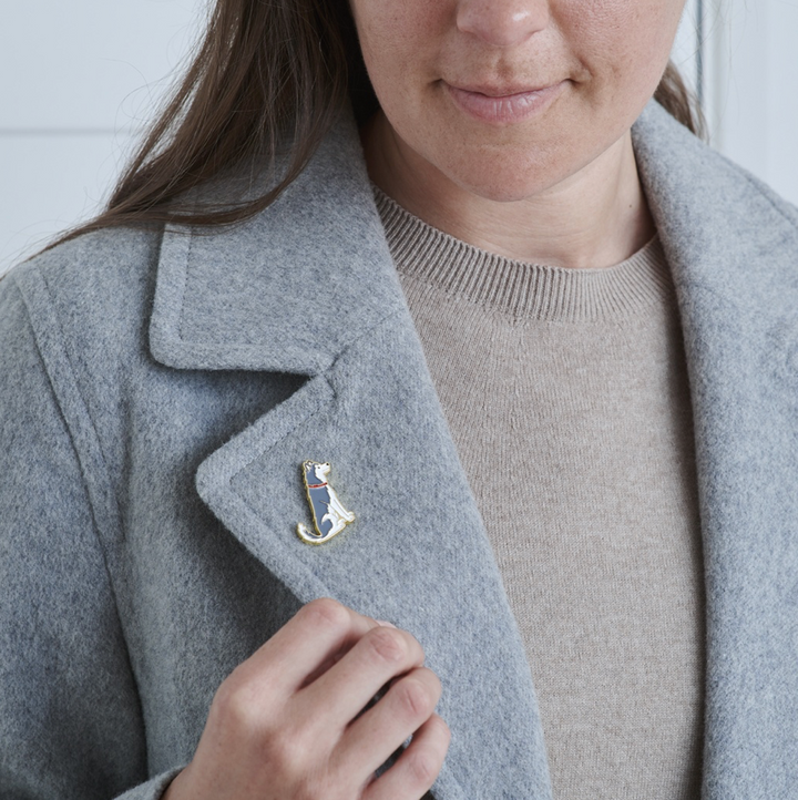 Dog Pin - Husky