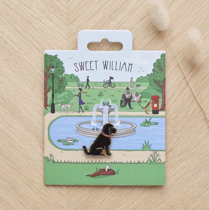 Dog Pin - Cockapoo Black