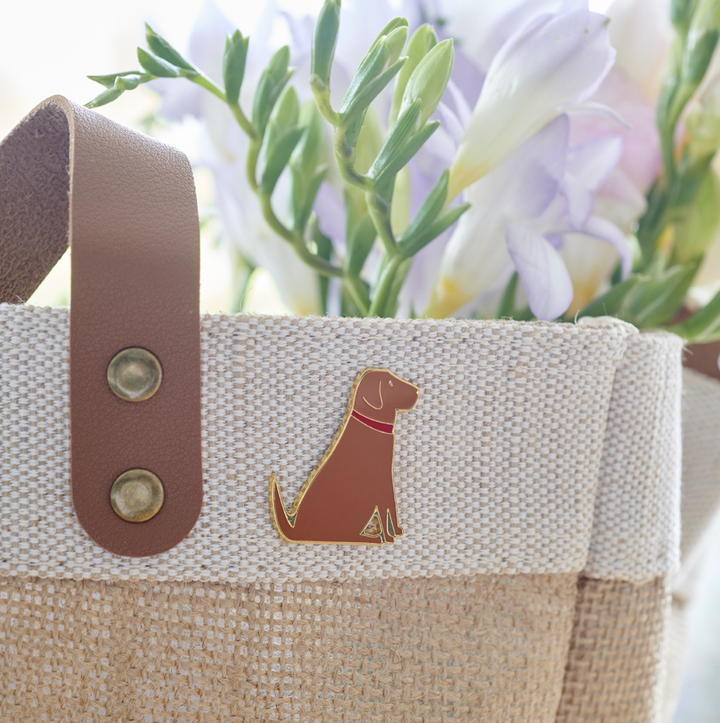 Dog Pin - Fox Red Labrador
