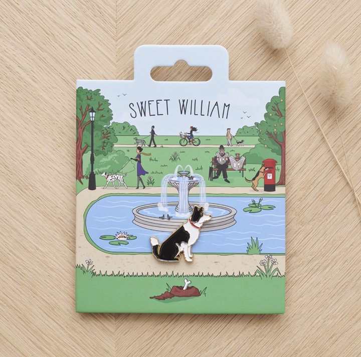 Dog Pin - Border Collie