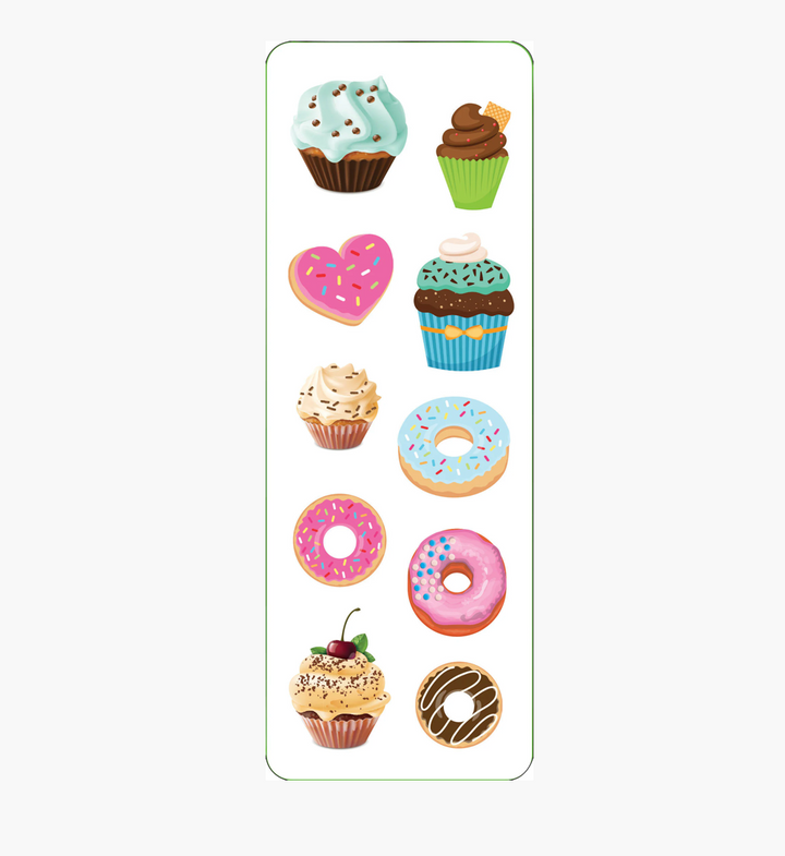 Peter Pauper Sticker - Cupcakes & Donuts