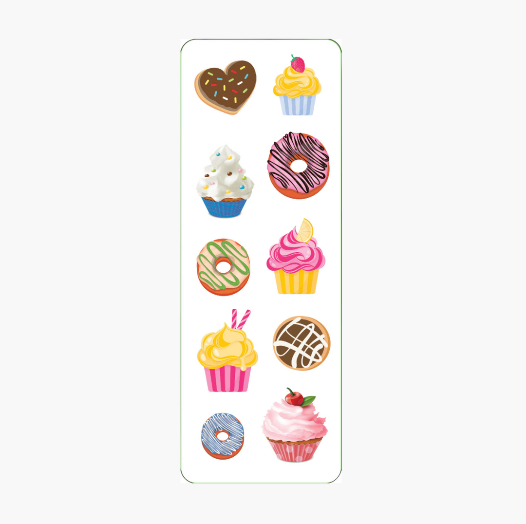 Peter Pauper Sticker - Cupcakes & Donuts