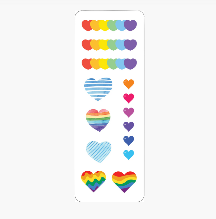 Peter Pauper Sticker - Hearts