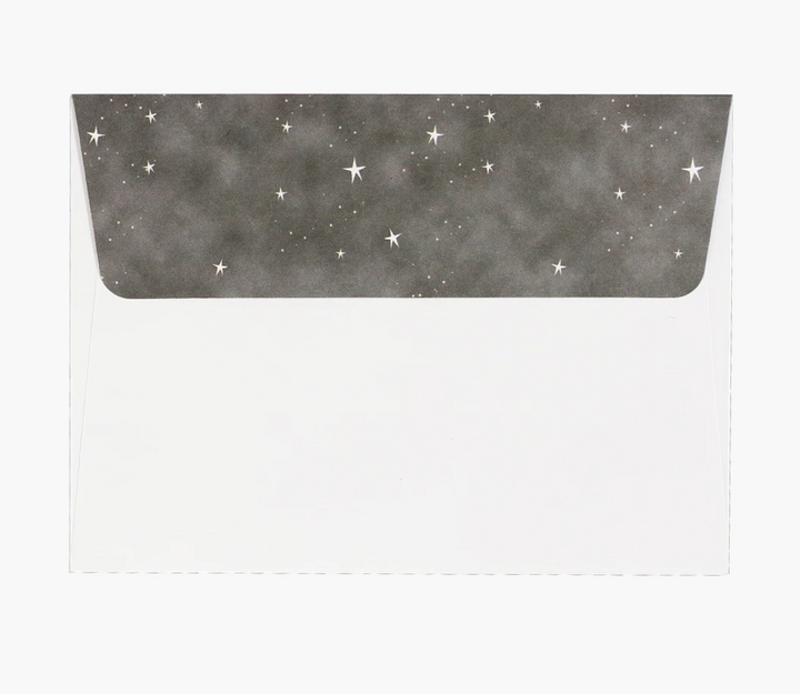 Small Boxed Christmas Cards - Starry Night Owl