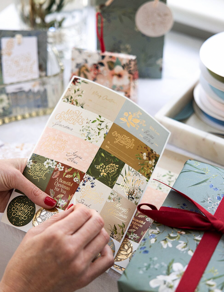 Christmas Stickers - Christmas Garden