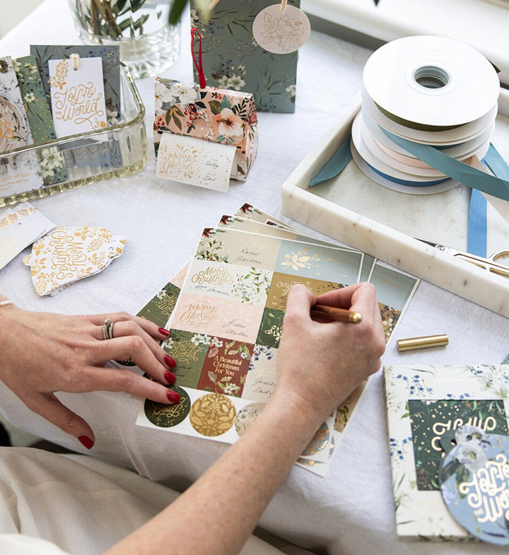 Christmas Stickers - Christmas Garden