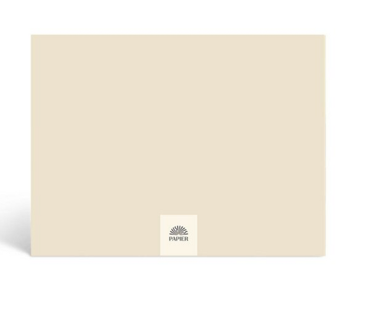 Papier Desk Planner - Joy - A5 Tan/Blue