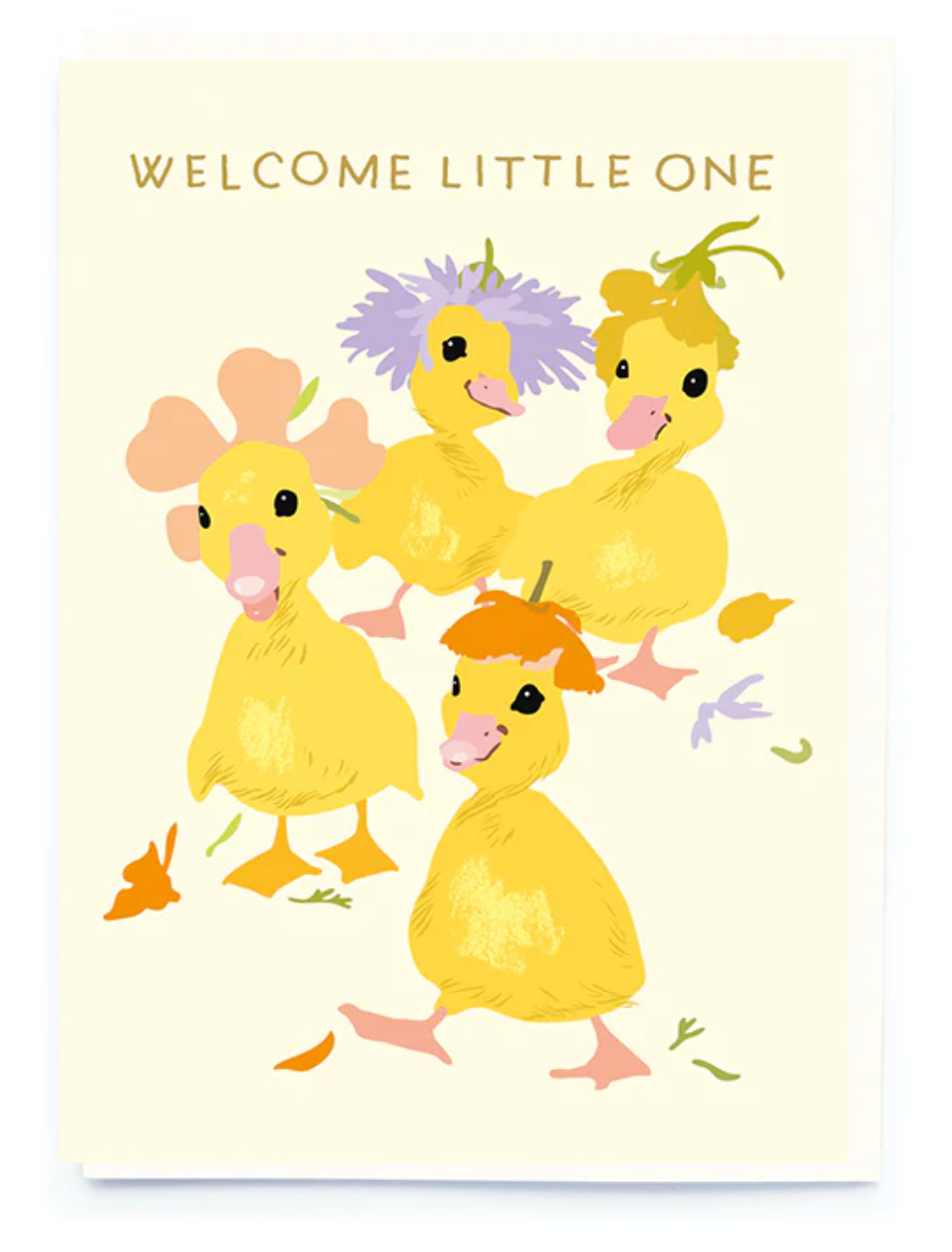 Noi Card - Welcome Little One Ducklings