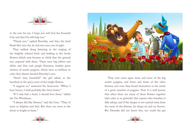 The Wonderful Wizard Of Oz (Deluxe Children's Classics)