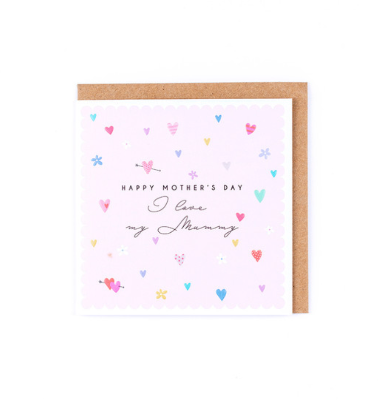 Ditsy Card - Lovely Mummy