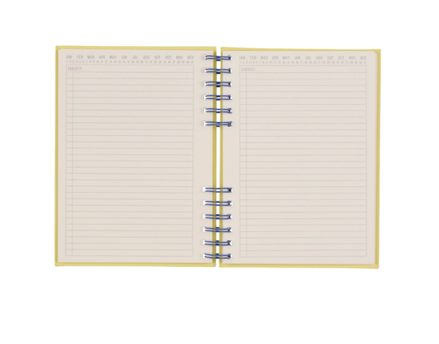 Standard Issue Planner Notebook No. 12 - Cobalt + Citron