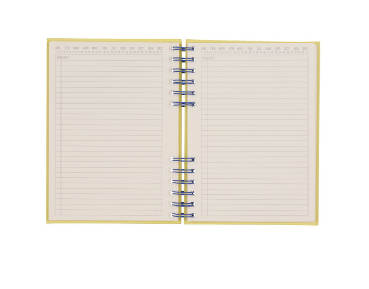 Standard Issue Planner Notebook No. 12 - Cobalt + Citron