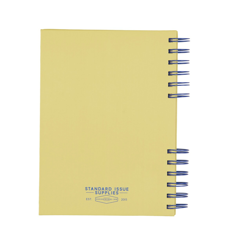 Standard Issue Planner Notebook No. 12 - Cobalt + Citron