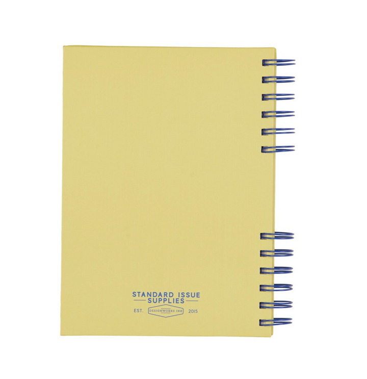 Standard Issue Planner Notebook No. 12 - Cobalt + Citron