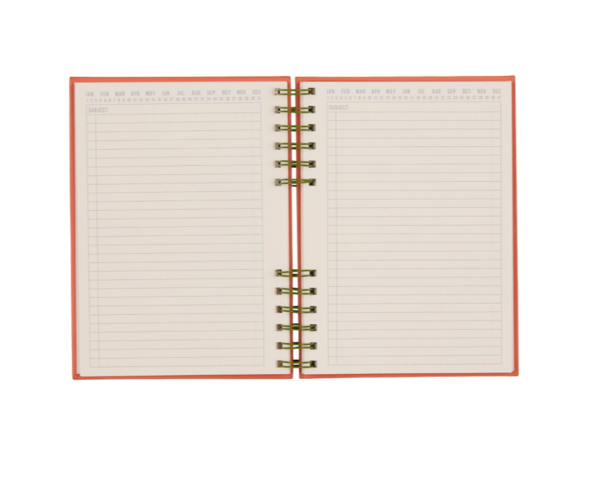 Standard Issue Planner Notebook No. 12 - Army Green + Chili