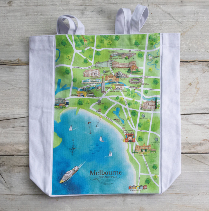 Tote Bag - Melbourne Tourist Attractions