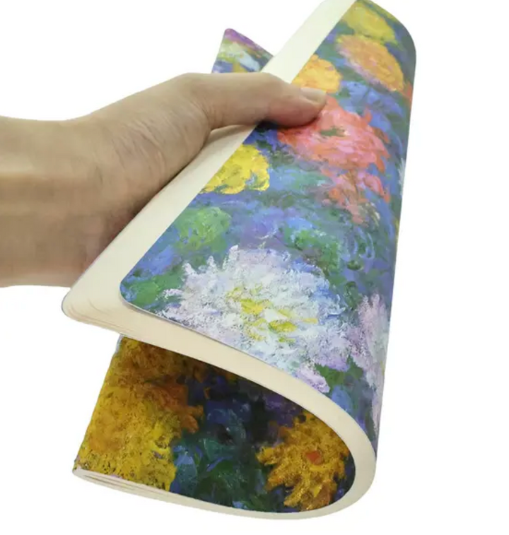 Cahier Journal - Monet's Chrysanthemums