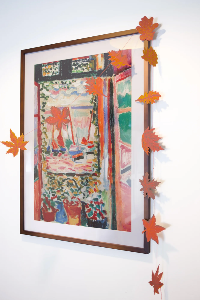 East End Decorative Garland 3m Long - Autumn leaves