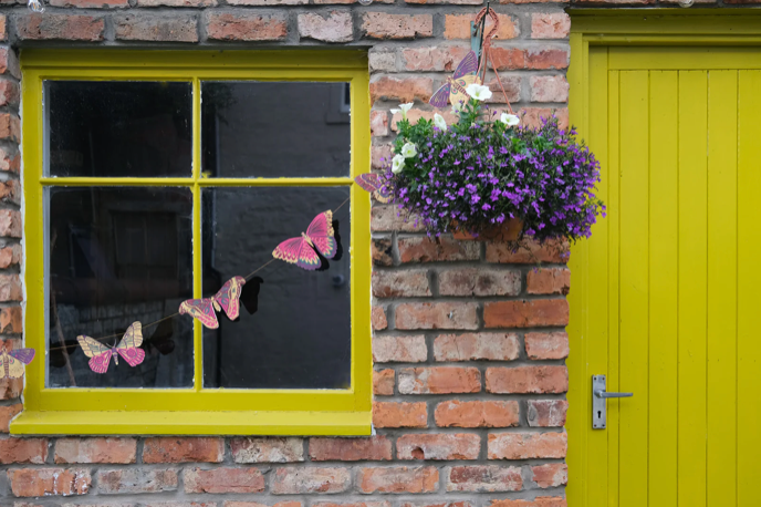 East End Decorative Garland 3m Long - Butterflies