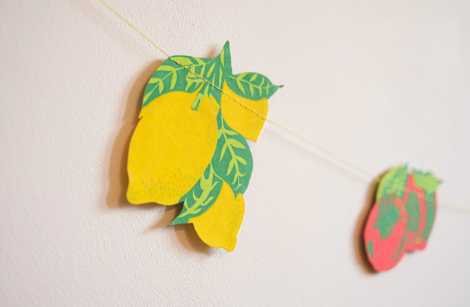 East End Decorative Garland 3m Long - Fruit
