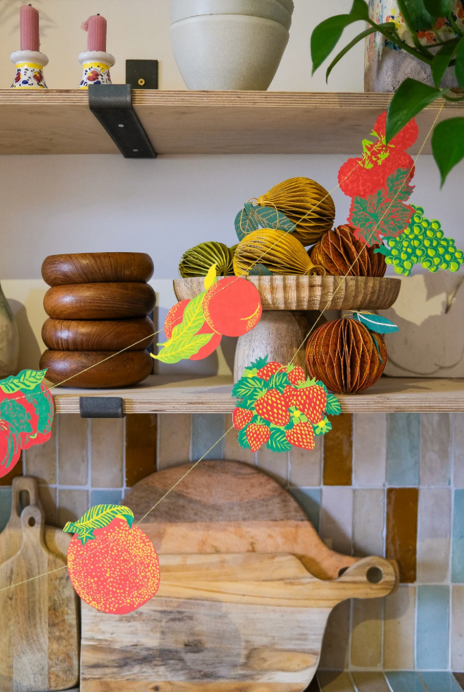 East End Decorative Garland 3m Long - Fruit
