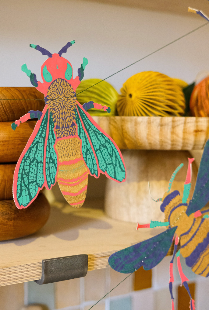 East End Decorative Garland 3m Long - Insects