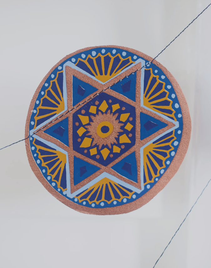 East End Decorative Garland 3m Long -  Hanukkah