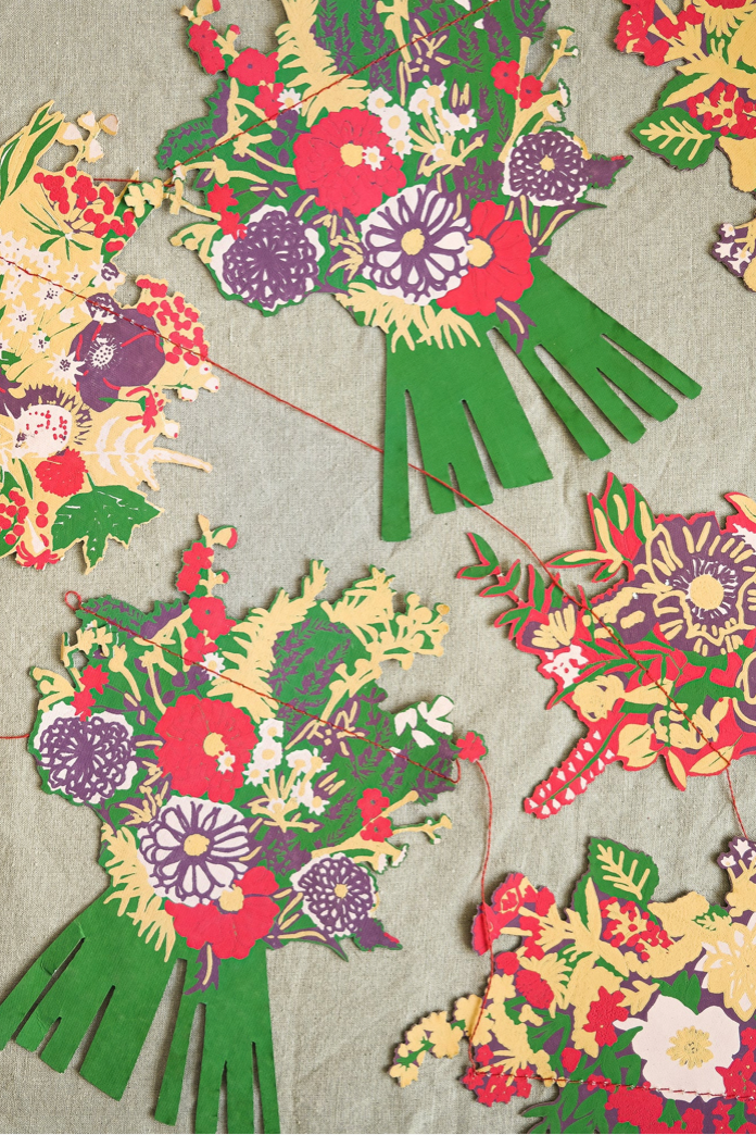 East End Decorative Garland 3m Long -  Bouquet