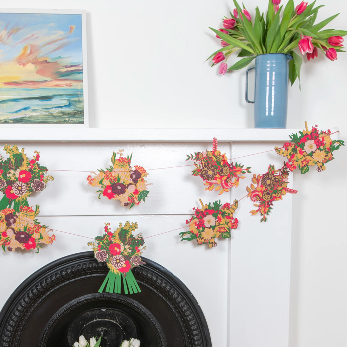East End Decorative Garland 3m Long -  Bouquet