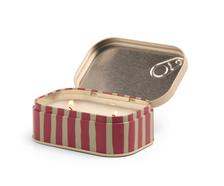 Bistro Printed Tin Candle Baguette - Meyer Lemon