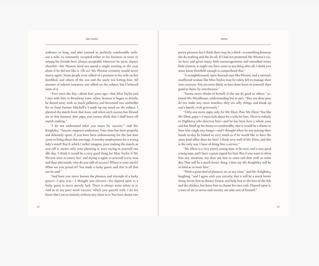 Book - Emma Masterpiece Library Edition