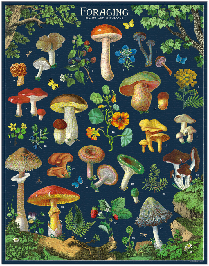 Cavallini & Co 1000 Piece Puzzle -  Foraging