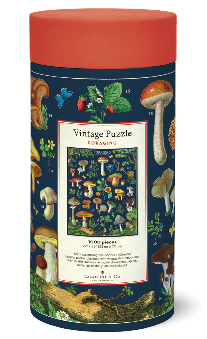 Cavallini & Co 1000 Piece Puzzle -  Foraging