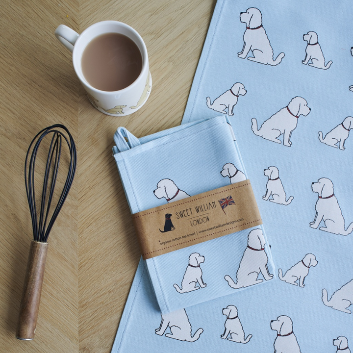 Sweet William Tea Towel - Cockapoo / Labradoodle (Apricot)