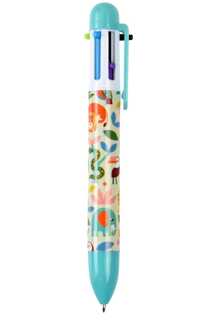 Rex London Six Colour Pen - Wild Wonders