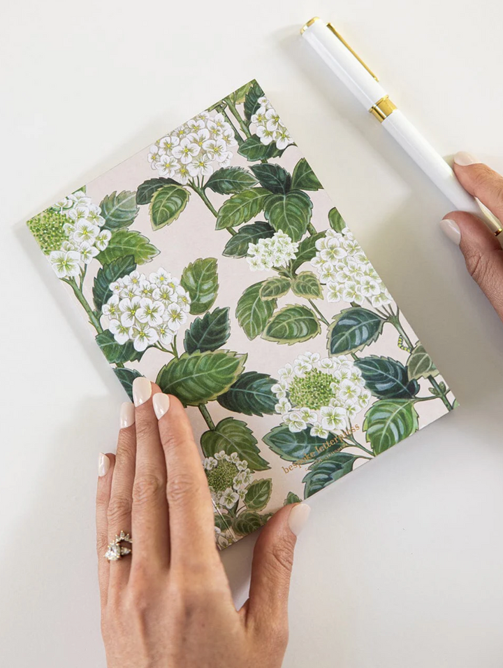 Bespoke Pocket Notebook - Hydrangea